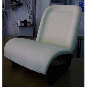 Ensemble complet de coussin et d'oreiller de siège avant FIAT 500 D F L R Imbottitira Sedile Anteriore + Schienale - Product Image 1