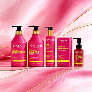 Shampooing et après-shampoing au collagène et à la kératine de qualité professionnelle pour salon, marque privée, best-seller, 500 ml, pour tous types de cheveux - Product Image 3