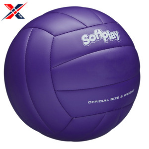 2024 Voleibol de cuero PU con unión térmica púrpura de tamaño oficial de alta calidad para jugar buen partido de proveedor - Product Image 2