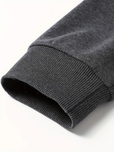 Sudadera con capucha personalizada al por mayor para hombre, ropa de calle, sudadera con capucha y cremallera a la moda, sudadera cálida informal de lana para invierno, Sudadera con capucha de alta calidad OEM - Product Image 5