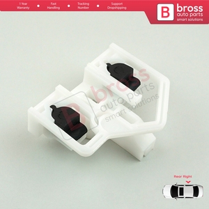 BWR5088 Window Regulator Repair <b>Clips</b> Rear Right Door for Ecosport Brazil MK1 BV226 2003-2012 Fiesta Brazil 2002-2012 - Product Image 6