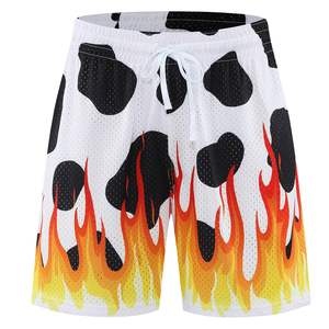 Logo personnalisé Short de sport en maille pour homme Été de haute qualité Course à pied Gym Fitness Jogger Filets Short Basketball Mesh Shorts pour homme - Product Image 2