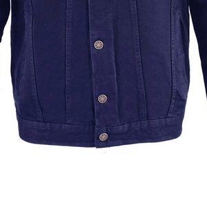 OEM ODM Men's <b>Black</b> Washed Denim <b>Jacket</b> Classic <b>Jean</b> <b>Jacket</b> Private Label OEM ODM Men's <b>Black</b> Washed Denim <b>Jacket</b> Classic - Product Image 5