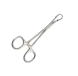 Pince à serviette professionnelle Backhaus 5.5 pouces en acier inoxydable pince médicale chirurgicale à verrouillage à cliquet - Product Image 6