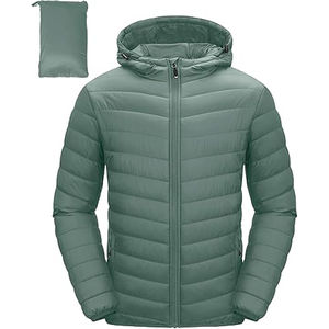 Veste matelassée pour homme, légère, isolée, manteau d'hiver chaud, design matelassé, idéal pour un usage quotidien décontracté, activités de plein air - Product Image 1