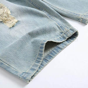 Ropa de calle de alta calidad, pantalones vaqueros para hombre, pantalones cortos de uso informal para hombre, pantalones vaqueros cortos, gran oferta, pantalones vaqueros para hombre - Product Image 4