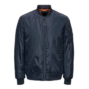Top Trending Winter Wear Adult 100% Polyester Quilt Collarless <b>Men</b> Bomber <b>Jacket</b> Long Sleeve Slim Fit Waterproof Windproof Sale - Product Image 3