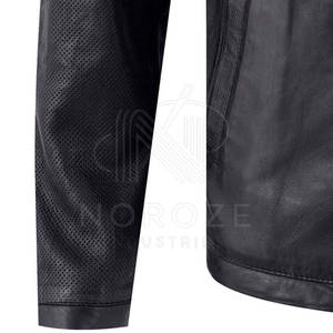 Veste d'hiver en cuir légère en gros Veste en cuir pour homme confortable Vente en ligne Veste en cuir pour homme - Product Image 4