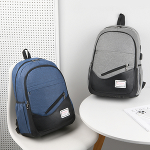 Wholesale 3pcs <b>Set</b> Large Capacity Waterproof Oxford Laptop Backpack with USB Zipper Closure Polyester Lining for Boys Teenagers - Product Image 5