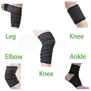 ที่รัดเข่าสำหรับเล่นฟิตเนสยิมอุปกรณ์ยกน้ำหนักทำจากนีโอพรีน - Product Image 3