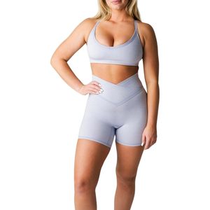 Short de sport taille haute pour femme avec dentelle brodée élégant été décontracté mode Shorts à la mode à la mode offre de motifs chauds - Product Image 4