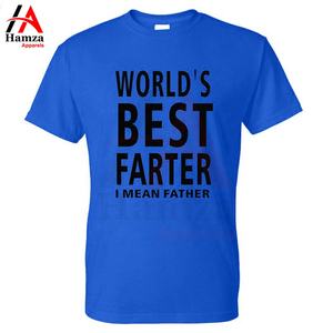 Camiseta de cuello redondo para hombre de diseño personalizado de alta calidad 100% algodón manga corta serigrafía camisetas para hombre de Hamza Apparels - Product Image 2