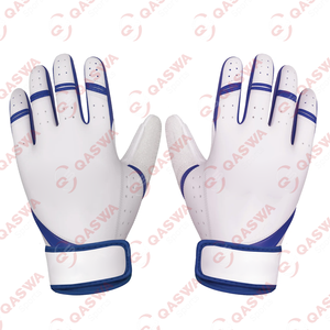 Conception unique sur mesure de qualité supérieure manchette courte jeu de baseball utiliser des gants de frappe pour les joueurs d'équipe - Product Image 4