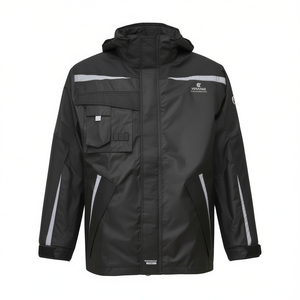 เสื้อกันฝน ELKA RAINWEAR รุ่น WORKING XTREME สีดำ สำหรับทำงานและกิจกรรมกลางแจ้ง - Product Image 2