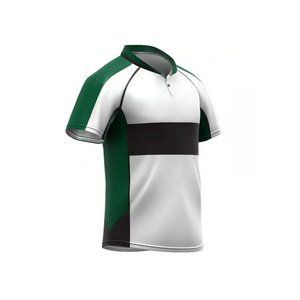 Respirant Anti-Bactérien À Séchage Rapide Durable Hommes Rugby Uniforme Ensembles Haute Qualité Polyester/Coton Matériel Personnalisable OEM - Product Image 2