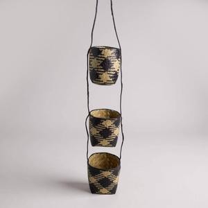 Seagrass onion baskets sustainable sea grass hanging basket <b>kitchen</b> <b>pantry</b> counter storage - Product Image 2