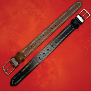 Customize Cow Hide Leather Pin Buckle Belts Unisex Solid Color <b>Dress</b> Classic High Strength Eco-Friendly Waterproof - Product Image 2