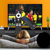 Vente en gros de clés TV X96S 600, Allwinner H313 QuadCore, Android 10, stick de streaming 4K, double Wifi, BT5, prise en charge d' OpenGL Vulkan