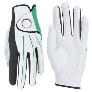 Gants de golf en cuir véritable 100% respirants, souples et durables, avec poignée tous temps, prix d'usine, avec logo et design personnalisés - Product Image 3