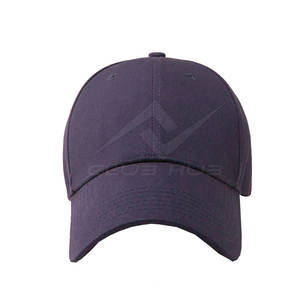หมวกเบสบอลผ้าฝ้ายแท้ 100% สวมใส่สบาย ขายดี สีพื้น น้ำหนักเบา ผลิตในปากีสถาน รับสั่งทำสีตามต้องการ สำหรับทุกเพศ - Product Image 1