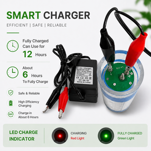 Lampe de pêche LED automatique sans fil rechargeable verte étanche IP68 12V 30W pour eau salée marine sous-marine - Product Image 6