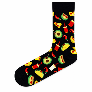 Fabricant de chaussettes fantaisie personnalisées de qualité supérieure en Turquie, chaussettes en coton peigné de haute qualité, à motifs colorés, pour hommes et femmes, DIY - Product Image 4