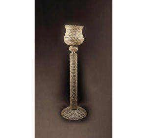 Metal Crystal Votive Candlestick Holder for Christmas Home Decoration for Wedding Table Centrepiece & Tea Light Display - Product Image 6