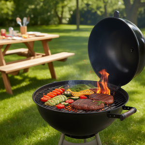 Ompagrill Non-Stick Teflon-Coated Mesh Grill 43cm Black R4300 <b>BBQ</b> Accessories - Product Image 3