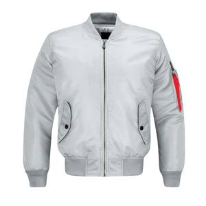 Blouson aviateur à la mode pour les sports d'hiver de printemps sur mesure blouson aviateur respirant lettermen en nylon Offre Spéciale sur mesure - Product Image 4