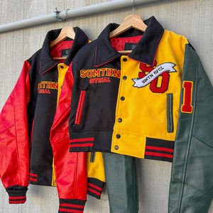 جواكيت شنيل مزخرفة بالفرو ثلاثي الأبعاد بتصميم مخصص مقصوص من قبل المرأة مقاوم للماء للربيع والخريف - Product Image 6