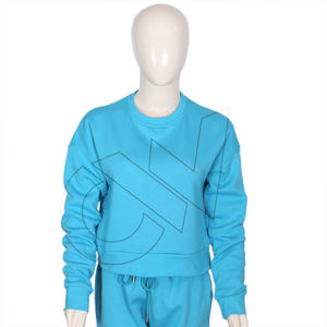 Sweat-shirt d'hiver personnalisé en coton biologique 100% pour femme - Product Image 1