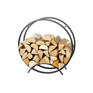 Porte-bûches en métal personnalisable tendance pour les cheminées de jardin et de maison avec des couleurs et des tailles personnalisées pour le stockage du bois - Product Image 2