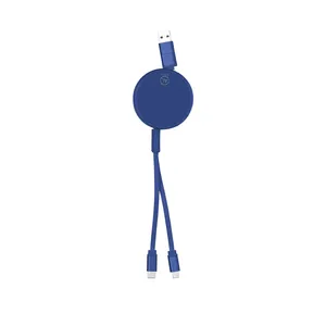 Cable de Carga Reciclado Freud, Gadget USB Sostenible - Product Image 3