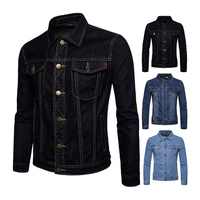 Veste en jean élégante pour hommes Matériau de qualité supérieure Ajustement moderne Parfait pour les tenues de bureau en voyage ou le confort en toute saison