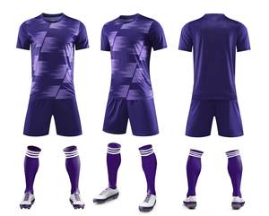 Conjunto de Uniforme de Fútbol de Secado Rápido, Ecológico, Antibacteriano, 100% Poliéster Transpirable de Alta Calidad, Fabricante de Pakistán, Personalizable - Product Image 5