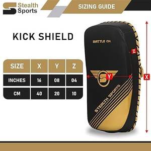 Premium Quality Curved Arm <b>Pad</b> for <b>Thai</b> Kickboxing <b>Muay</b> <b>Thai</b> MMA Training Focus Punch Mitts for Fitness Protection Boxing Target - Product Image 2