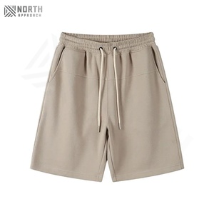 Pantalones Cortos Deportivos Casuales para Hombre de la Mejor Calidad, Diseño 2025, con Cordón Elástico, Transpirables, Mezcla de Poliéster/Algodón, Secado Rápido, Servicio OEM - Product Image 3