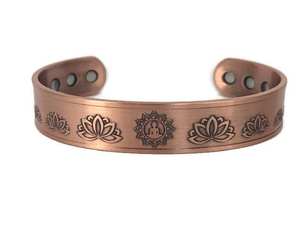 Bracelet de santé magnétique en cuivre élégant à la mode bijoux de bien-être thérapeutique Bracelet de santé magnétique en cuivre à la mode - Product Image 5