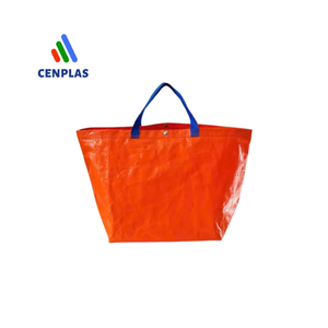 Taille personnalisée réutilisable BOPP laminé gravure imprimé PP tissé sac fourre-tout directement du Vietnam fabricant emballage de supermarché - Product Image 5