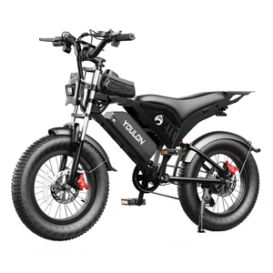 Bicicleta de Montaña con Cuadro de Acero, Motor Trasero sin Escobillas de Alta Potencia de 48V 20AH 750W, Frenos de Disco Hidráulicos, Mayor Seguridad - Product Image 1