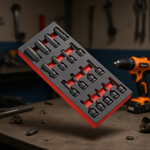 Jeu de douilles à chocs Facom Torx 1/2'' 17 pièces, kit d'outils en mousse - Product Image 3