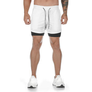 Wholesale OEM Service Athletic Workout Running <b>Shorts</b> Quick Dry Fitness Gym Inner <b>Pocket</b> High Street Style Solid Basketball - Product Image 6