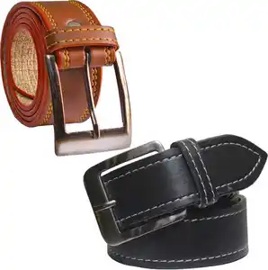 2023 New High Quality Genuine Leather Men Multi color synthetic belt for men