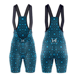 Cuissard de cyclisme unisexe personnalisé, respirant, anti-transpiration, séchage rapide, coupe-vent, sans couture, taille plus, tissu en spandex/polyester - Product Image 3