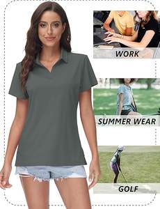 Customized Color Printing Polyester <b>Polo</b> <b>Shirt</b> <b>Women</b> Clothing Short Sleeve Quick Dry Sports <b>Polo</b> T <b>Shirt</b> for Casual Wear unisex - Product Image 5