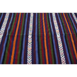 พรมสไตล์ชนเผ่าสีแดงขนาด5.3 x 12.2ft พรมตุรกีทำมือทำจากผ้าขนสัตว์ลาเท็กซ์ทรงสี่เหลี่ยมผืนผ้าปูพื้นหนา10มม. - Product Image 5