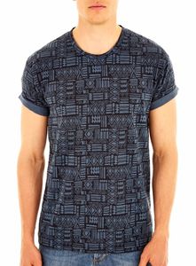 Camisa de LICRA con cuello en V para hombre de moda superior transpirable para uso diario estampado cómodo precio competitivo exportador indio - Product Image 6