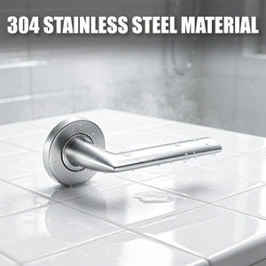 กุญแจล็อคแบบก้านตรงสไตล์มินิมอล Tianyi Modern Chamfered Lever ผลิตจากสแตนเลสขัดเงา สำหรับตู้เสื้อผ้า ตู้เก็บของ คุณภาพพรีเมียม - Product Image 3