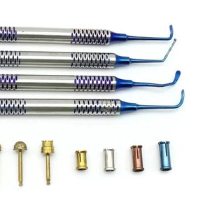 Haute qualité allemand en acier inoxydable manuel certifié CE Kit d'élévation dentaire DASK perceuses bouchon Sinus Lift implant dentaire - Product Image 6