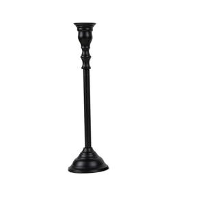 Rshan Handicrafts Black Aluminum Candle Stand <b>Candlestick</b> <b>Holder</b> Handmade Eco-Friendly Luxury Design Home Decor Heat Resistant - Product Image 1